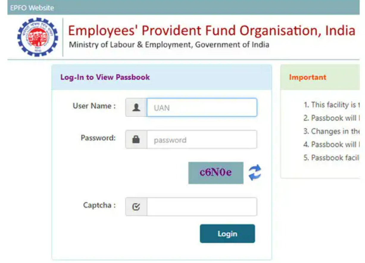 Download a UAN Passbook
