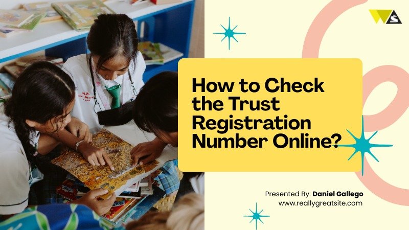 Trust Registration Number Online