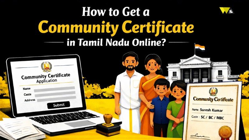 Community Certificate in Tamil Nadu Online