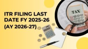 ITR Filing Last Date