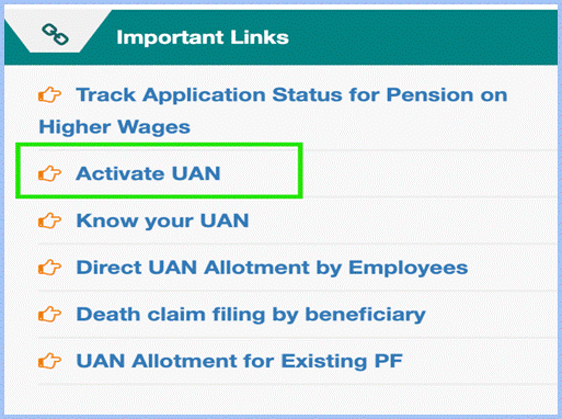 Activate UAN