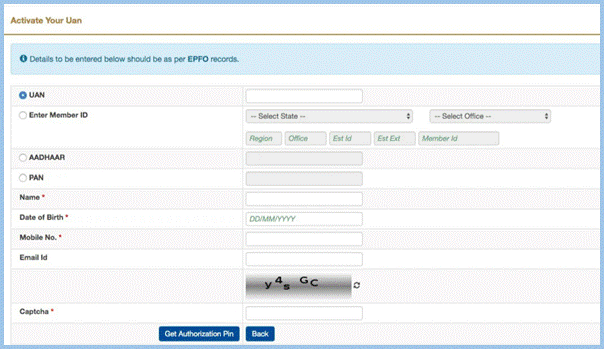 Get Authorisation Pin