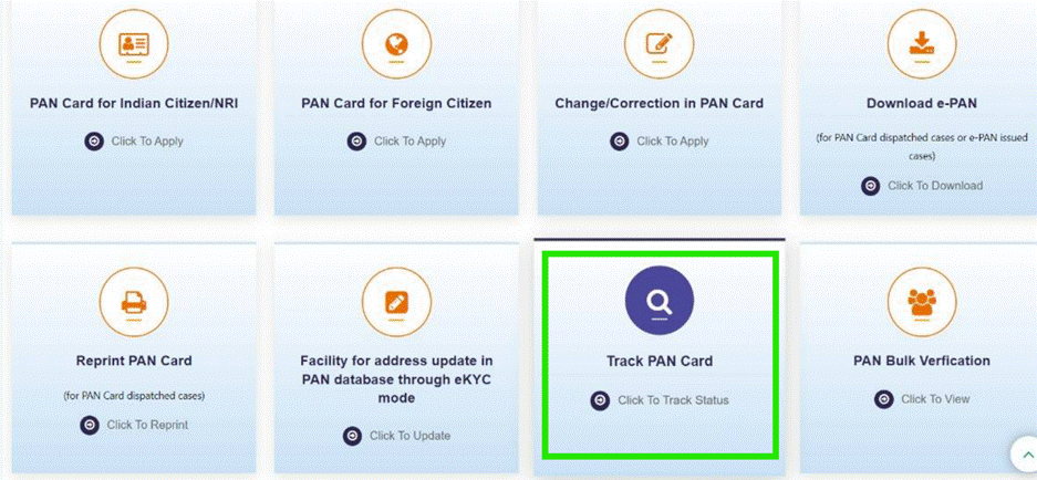 Check the PAN Card Status on NSDL