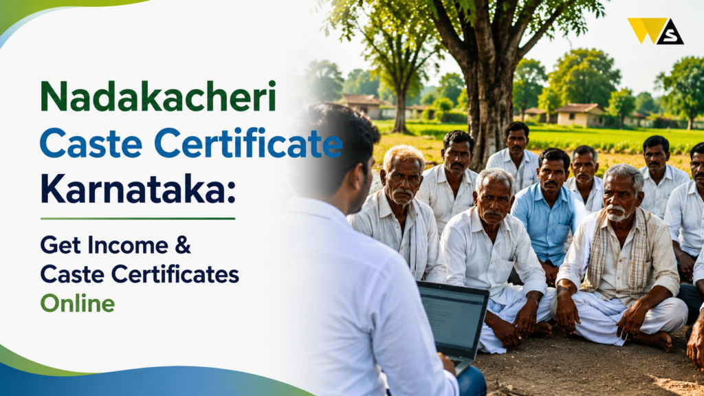 Nadakacheri Caste Certificate