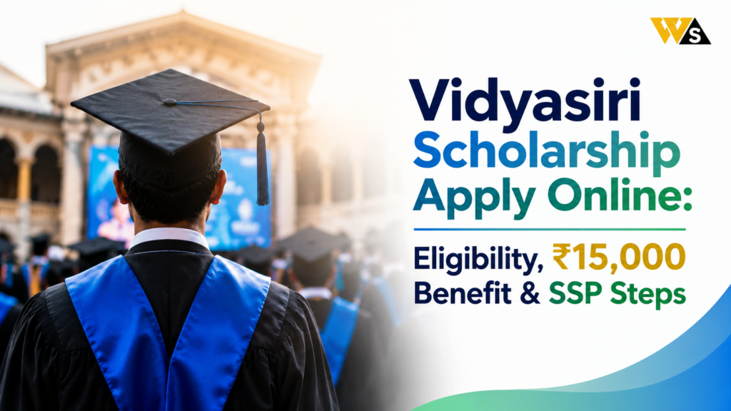Vidyasiri Scholarship