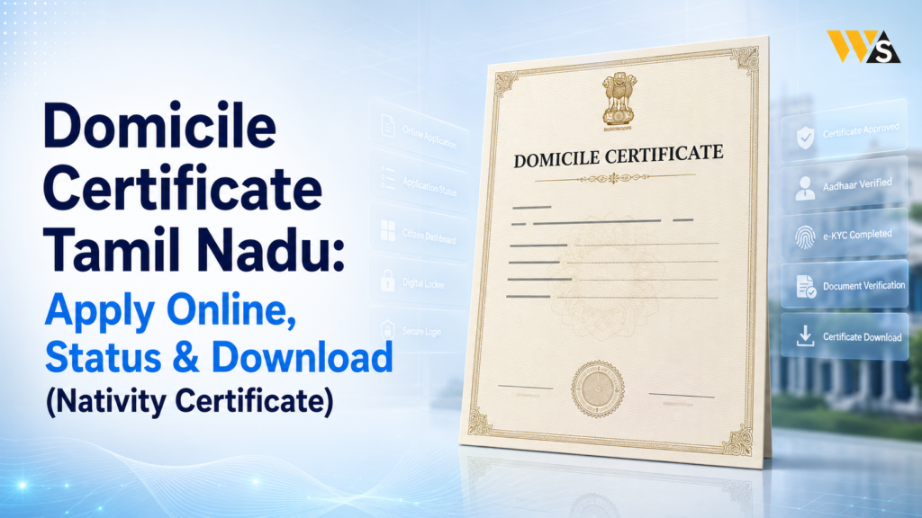Domicile Certificate