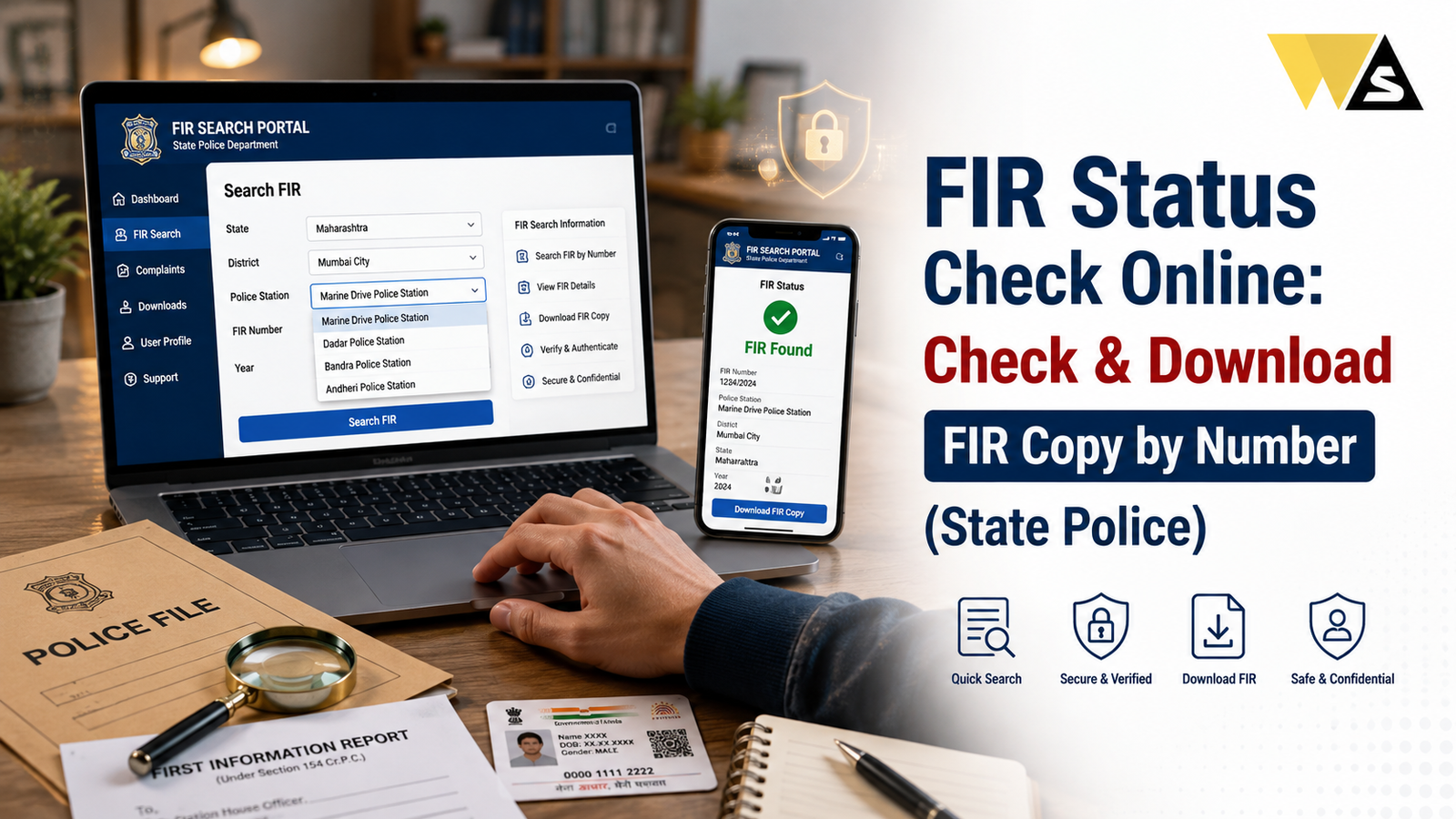 FIR Status Check Online 2026: Check & Download FIR Copy by Number ...