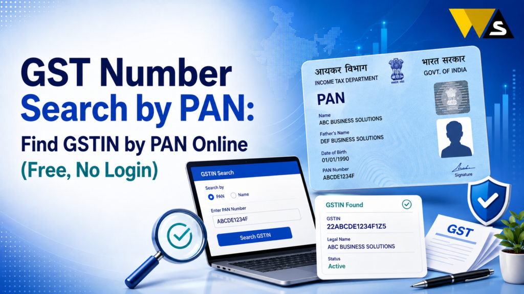 GST Number Search by PAN
