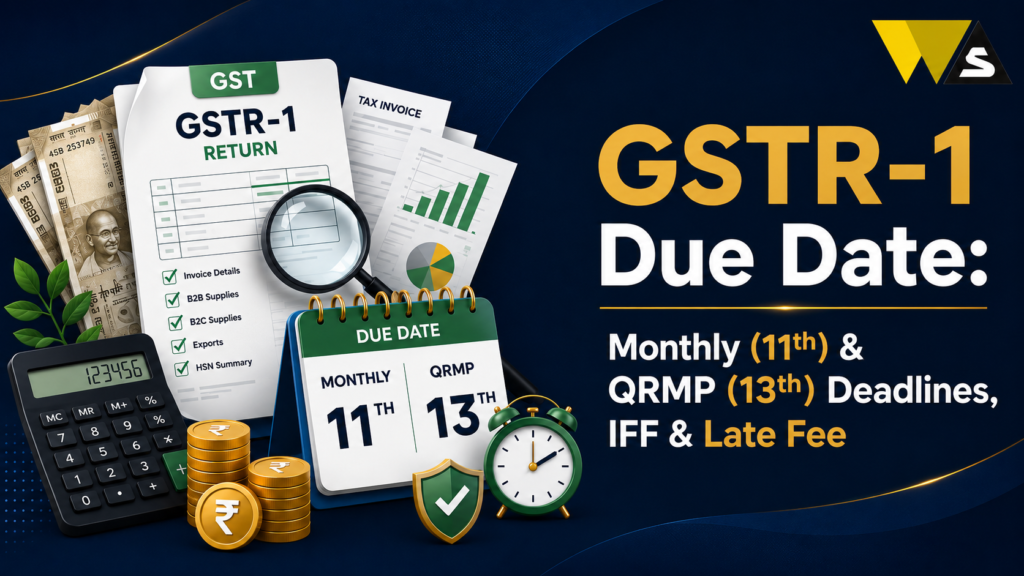 GSTR-1 due date