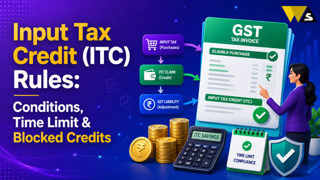 Input Tax Credit