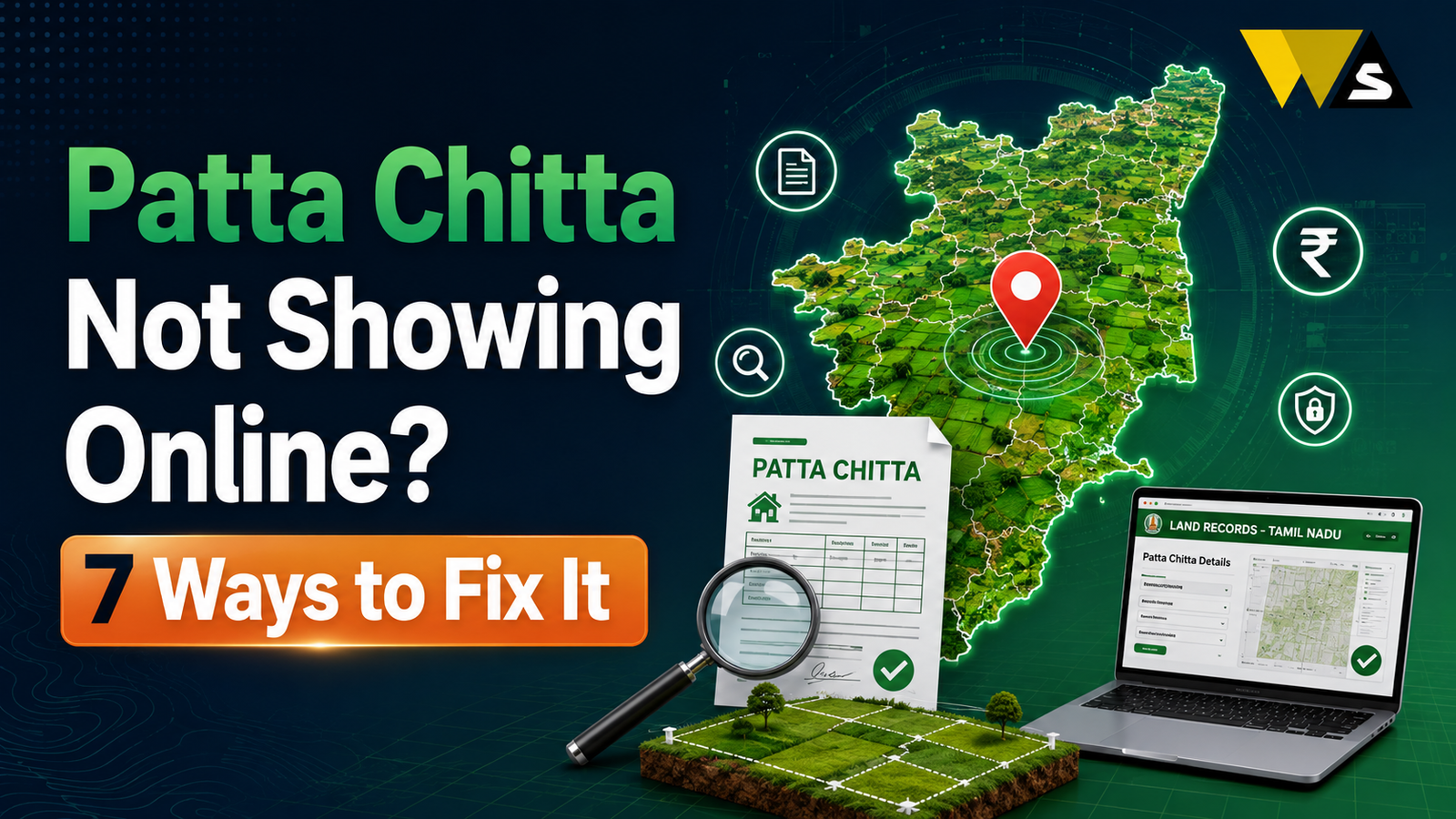 Patta Chitta Not Showing