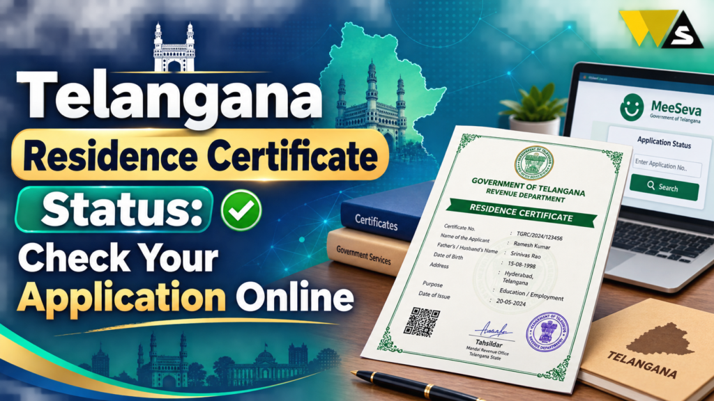 Telangana Residence Certificate